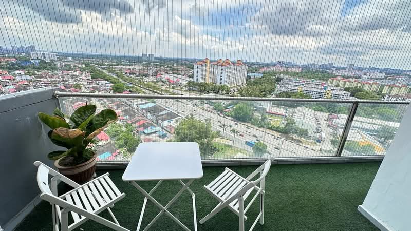 Service Residence for Sale at The Platino Serviced Apartment - Jeff Toh - Balcony - PropertyGuru.com.my