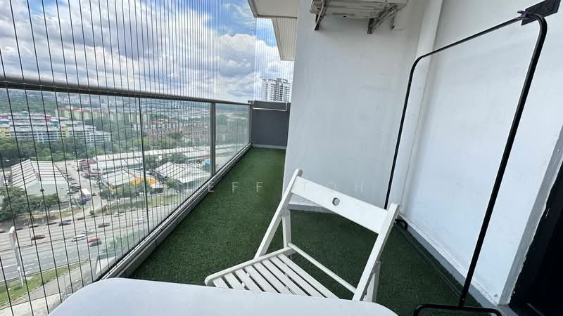 Service Residence for Sale at The Platino Serviced Apartment - Jeff Toh - Balcony - PropertyGuru.com.my