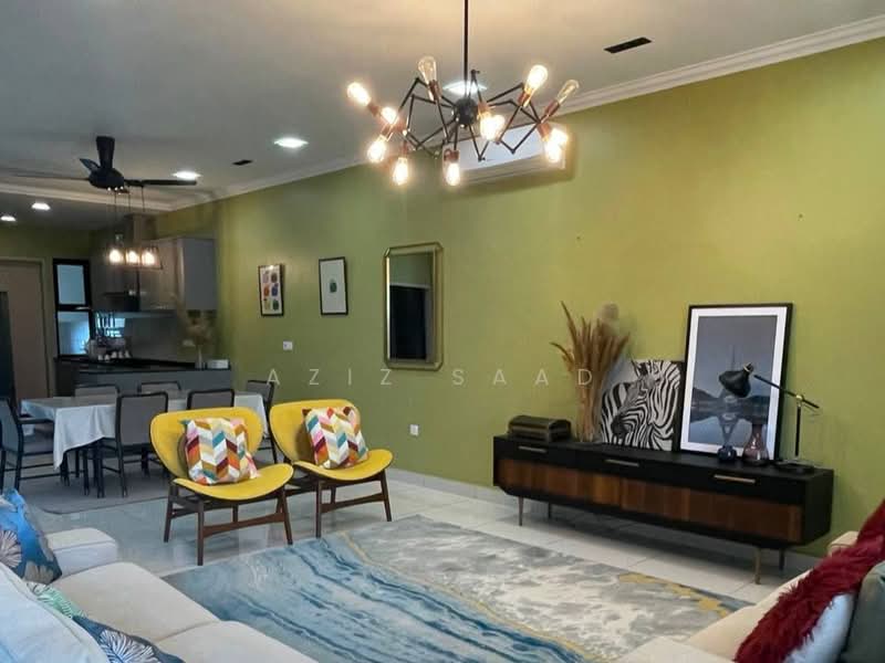 Terraced House for Rent in Elmina (Shah Alam) - Aziz Saad - Living Room - PropertyGuru.com.my