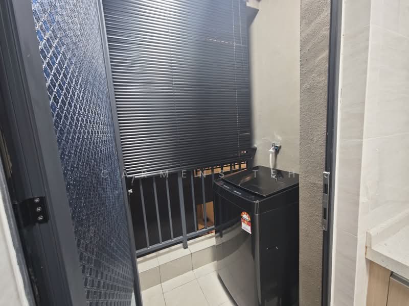 Service Residence for Sale at Aradia Residence @ Lake City KL North - Carmens Teh - Balcony - PropertyGuru.com.my