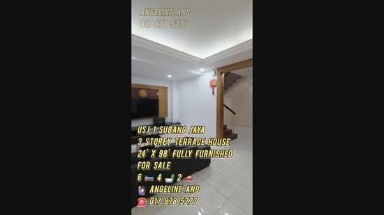 Rumah Teres 3-Tingkat untuk Dijual di Usj 1 (Subang Jaya) - ANGELINE ANG - PropertyGuru.com.my