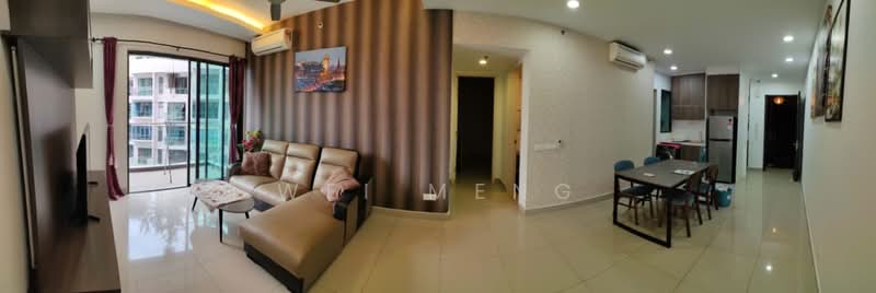 Kediaman Servis untuk Dijual di Univ 360 Place - Wei Meng - Living Room - PropertyGuru.com.my
