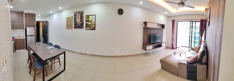 Kediaman Servis untuk Dijual di Univ 360 Place - Wei Meng - Living Room - PropertyGuru.com.my
