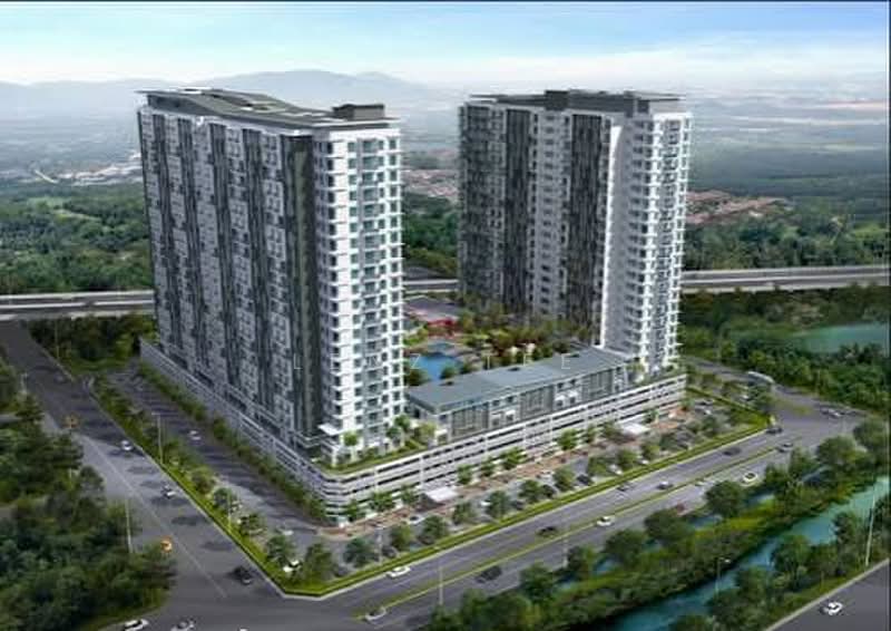 Service Residence for Sale at Bsp Skypark - Lenz Tee - Exterior - PropertyGuru.com.my