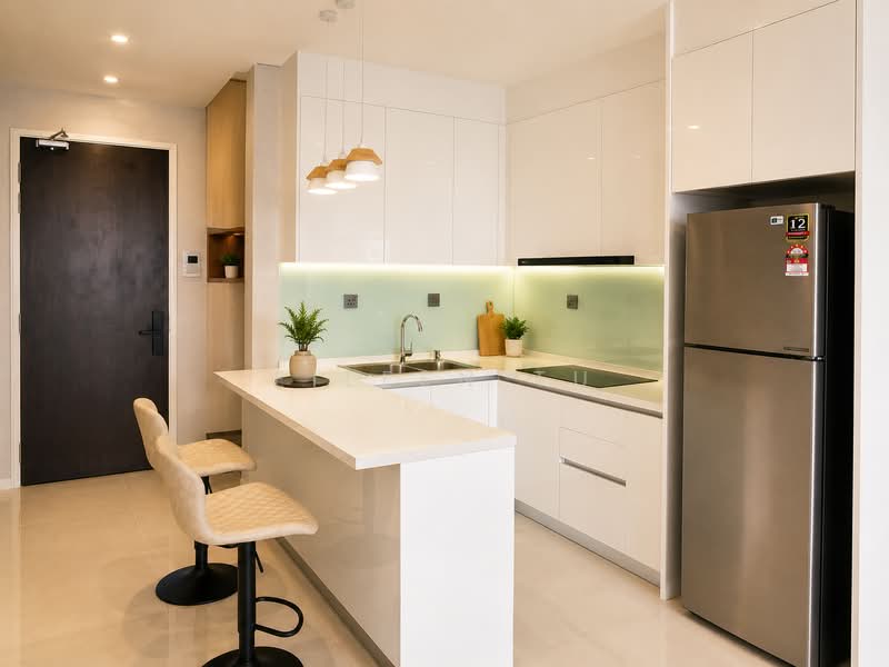 Kediaman Servis untuk Disewa di Met 1 Residences - Eileen Tu - Kitchen - PropertyGuru.com.my