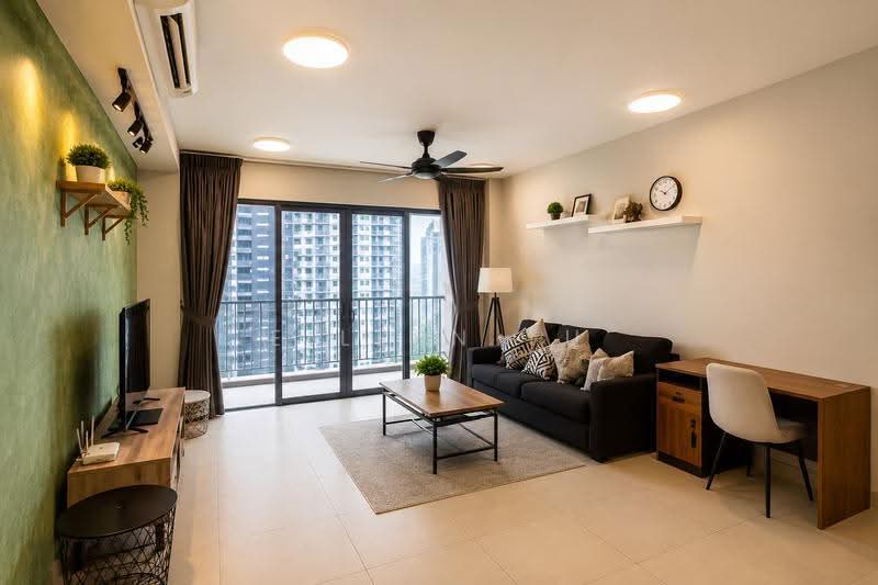 Condominium for Rent at Residensi Sefina Mont Kiara - Eileen Tu - Living Room - PropertyGuru.com.my