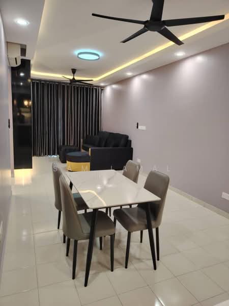 Kediaman Servis untuk Disewa di Residensi Vista Harmoni Sentul - Sam Jamal - Living Room - PropertyGuru.com.my