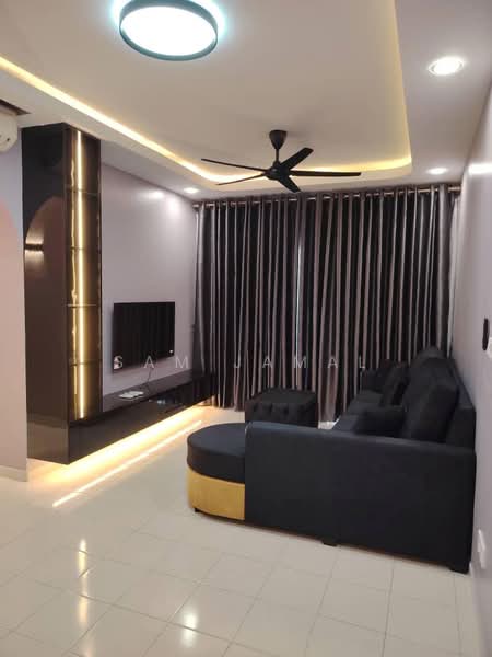 Kediaman Servis untuk Disewa di Residensi Vista Harmoni Sentul - Sam Jamal - Living Room - PropertyGuru.com.my