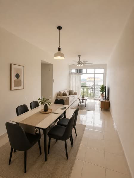 Apartment for Sale at Kipark Apartment - Vincent Lai - Dining Room - PropertyGuru.com.my