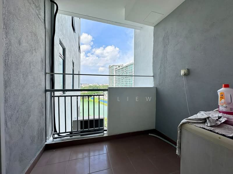 Apartment for Rent at Austin Regency (Pangsapuri Austin Perdana) - Sam Liew - Balcony - PropertyGuru.com.my