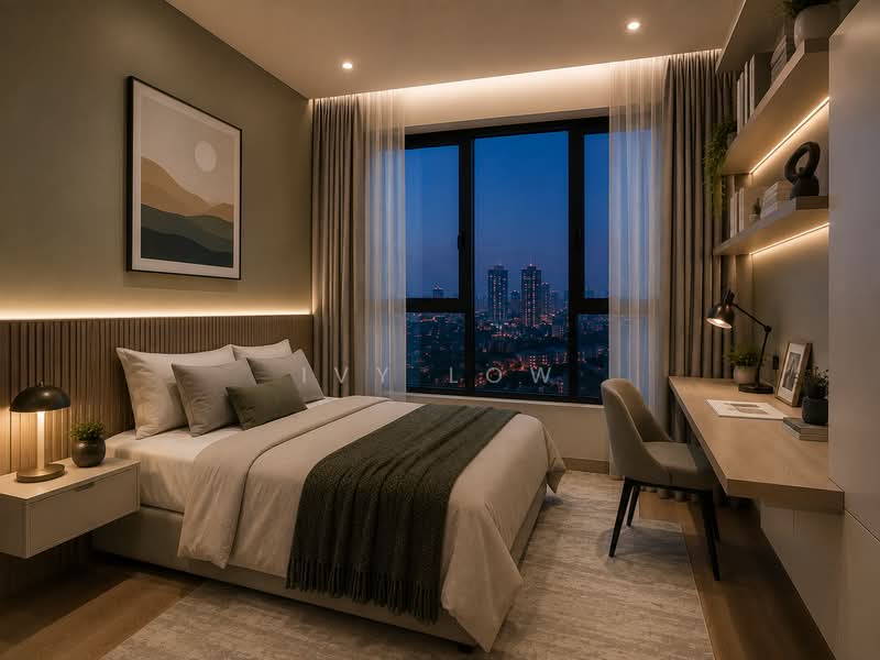 Service Residence for Sale at M Aspira - Ivy Low - Bedroom - PropertyGuru.com.my