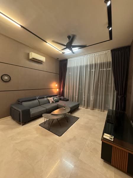 Service Residence for Rent at Vogue Suites One - Kent Tee - Living Room - PropertyGuru.com.my
