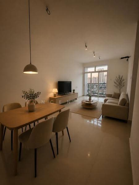 Service Residence for Sale at TRELLIS RESIDENCES - Vincent Lai - Living Room - PropertyGuru.com.my