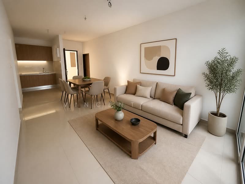 Service Residence for Sale at TRELLIS RESIDENCES - Vincent Lai - Living Room - PropertyGuru.com.my