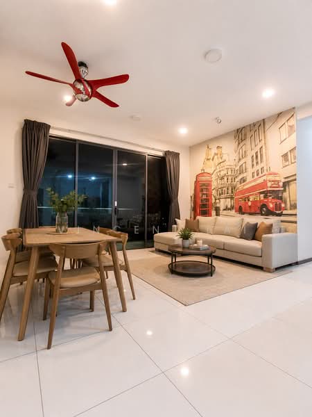Service Residence for Rent at Crescent Bay Suites (Teluk Bayu) - Vincent Lai - Living Room - PropertyGuru.com.my