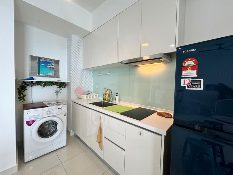 Condominium for Rent at Teega Residences - John Sia - Kitchen - PropertyGuru.com.my