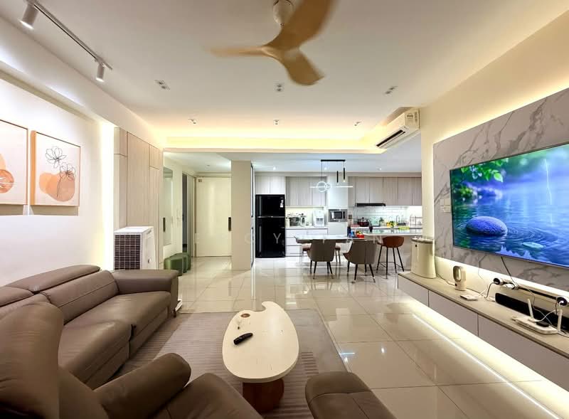 Service Residence for Sale at East Parc @ Manjalara - Jercy Tan - Living Room - PropertyGuru.com.my