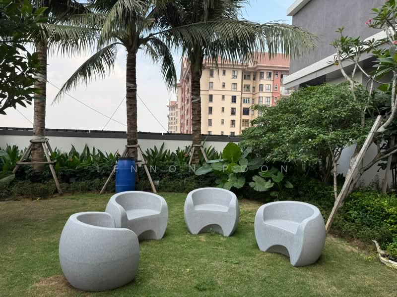 Kediaman Servis untuk Disewa di Edelweiss @ Tropicana Gardens - Lennon Poon - Garden - PropertyGuru.com.my