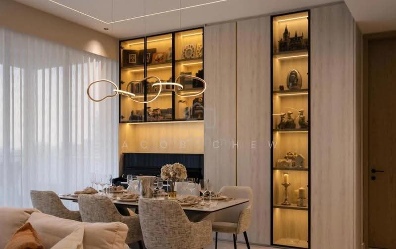 Service Residence for Sale at Continew - Jacob Chew - Dining Room - PropertyGuru.com.my