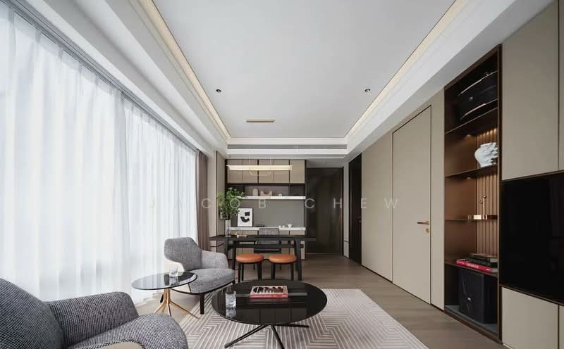 Condominium for Sale at Veridian Residence - Jacob Chew - Living Room - PropertyGuru.com.my