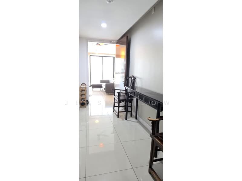 Kediaman Servis untuk Disewa di Setia SKY Residences - Jenson Low - Living Room - PropertyGuru.com.my