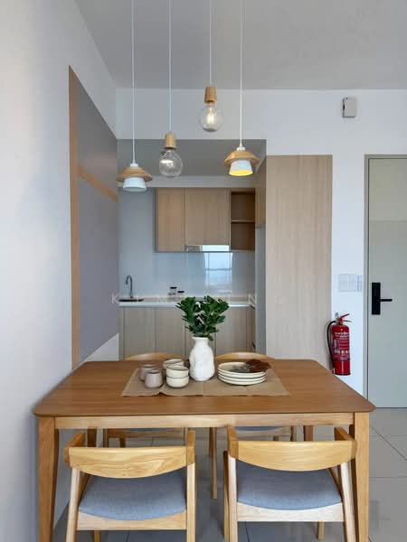 Service Residence for Rent at SouthPlace Residences @ Tropicana Metropark - Kim Ling - Dining Room - PropertyGuru.com.my