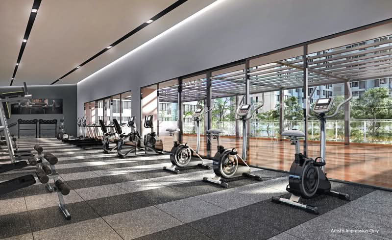 Kediaman Servis untuk Disewa di Horizon Suites - Winjian Lim - Gym - PropertyGuru.com.my