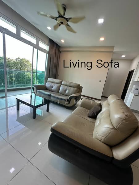 Kediaman Servis untuk Dijual di Paragon Residences @ Straits View - William Tay - Living Room - PropertyGuru.com.my