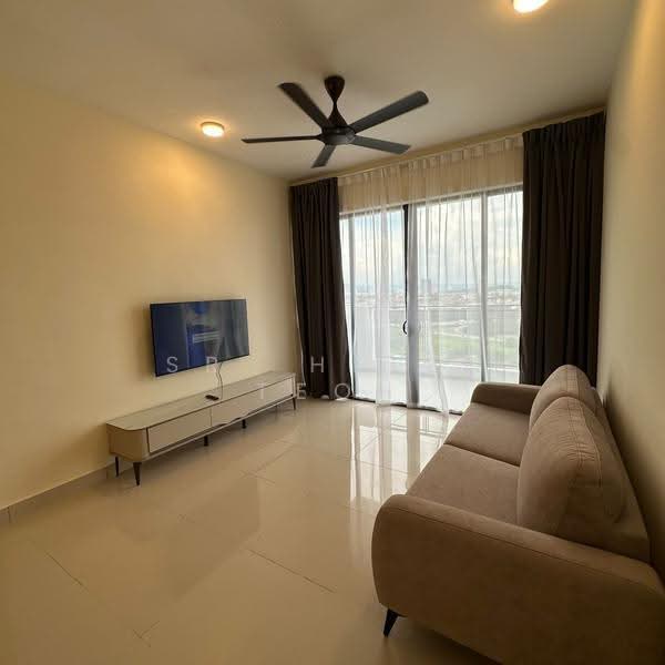 Service Residence for Rent at GEM Residences - Sr. Helen Teoh - Living Room - PropertyGuru.com.my