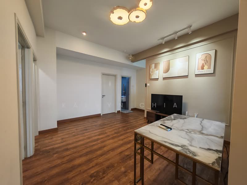 Kediaman Servis untuk Dijual di Arte Mont Kiara - Kalvyn Chia - Living Room - PropertyGuru.com.my