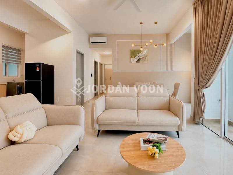 Kondominium untuk Disewa di Lucerne Residences - Jordan Voon - Living Room - PropertyGuru.com.my
