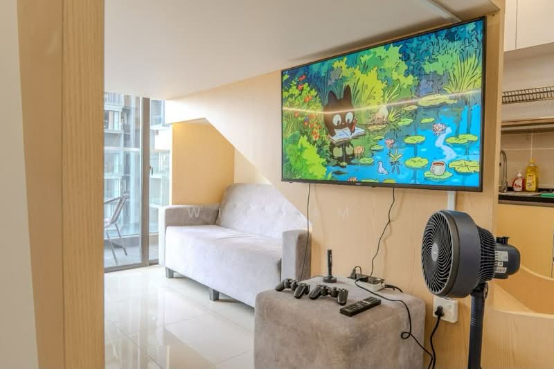 Service Residence for Sale at D'Pristine - Win Kam - Living Room - PropertyGuru.com.my