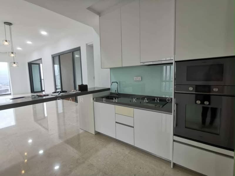 Kediaman Servis untuk Disewa di The Astaka @ 1 Bukit Senyum - Carmen Kang - Kitchen - PropertyGuru.com.my