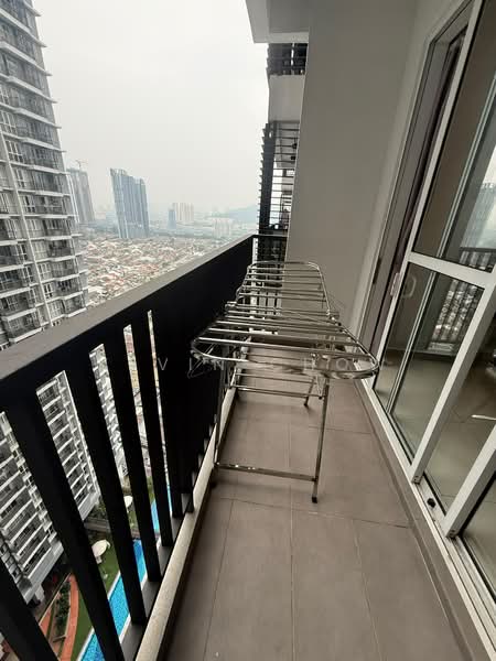 Service Residence for Rent at Pinnacle Sri Petaling - Kevin Chow - Balcony - PropertyGuru.com.my