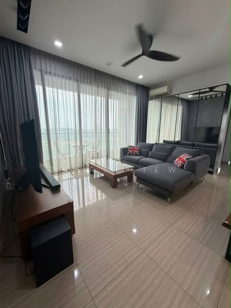 Kediaman Servis untuk Dijual di Twin Arkz - Brian Tiew - Living Room - PropertyGuru.com.my