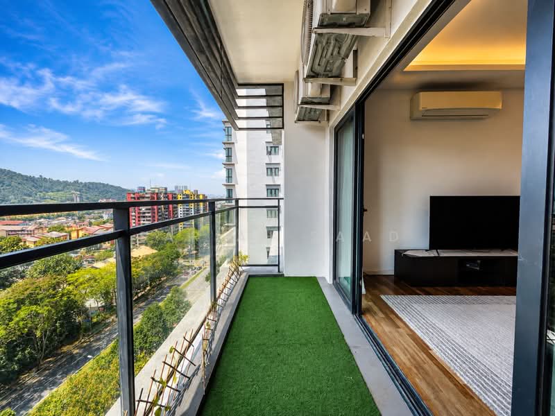 Kondominium untuk Disewa di Kaleidoscope (Residensi Setiawangsa) - Sariah Saad - Balcony - PropertyGuru.com.my