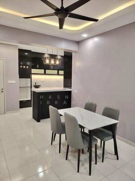 Kediaman Servis untuk Disewa di Residensi Vista Harmoni Sentul - Hasniza Ibrahim - Dining Room - PropertyGuru.com.my