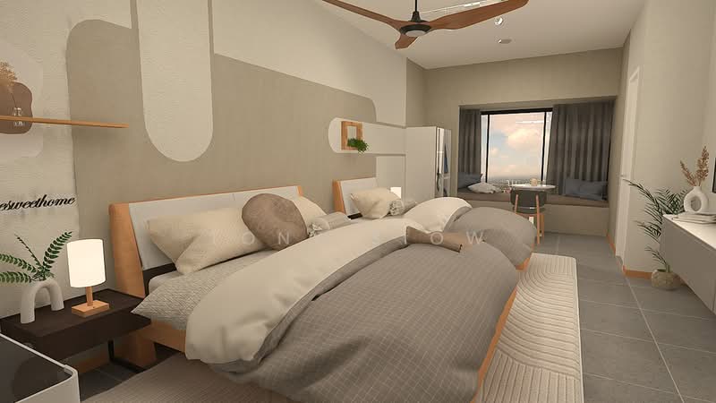 Kediaman Servis untuk Dijual di Imperio Residence - Tony Siow - Bedroom - PropertyGuru.com.my