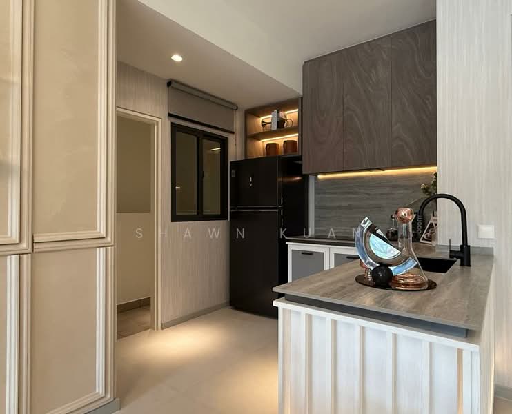 Kediaman Servis untuk Dijual di Stellaris @ Riana Dutamas - Shawn Kuan - Kitchen - PropertyGuru.com.my