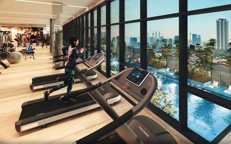 Kediaman Servis untuk Dijual di Tuju Residences - Shawn Kuan - Gym - PropertyGuru.com.my