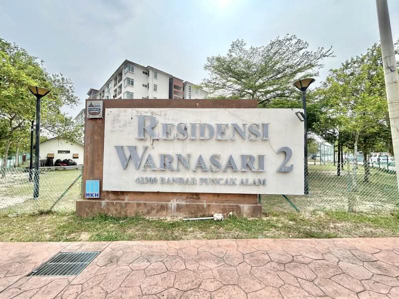 Apartment for Sale at Residensi Warnasari 2 - NORFADILAH ZAINUDDIN - Exterior - PropertyGuru.com.my