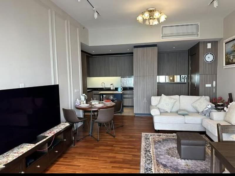 Service Residence for Sale at Straits Residences - James Tan - Living Room - PropertyGuru.com.my