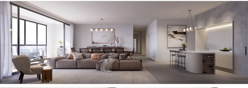 Condominium for Sale at BON KIARA - Kimberly Chai - Living Room - PropertyGuru.com.my