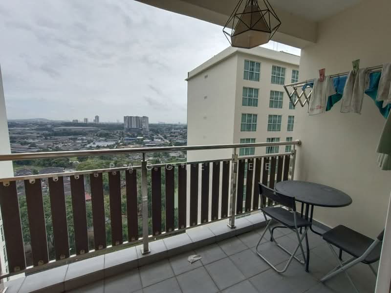 Service Residence for Sale at KSL Residence @ Daya - Paggie Tee - Balcony - PropertyGuru.com.my