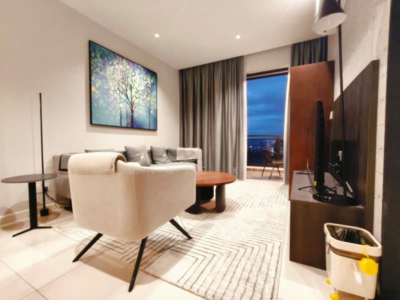 Condominium for Sale at Jesselton Twin Towers - Junnie Kok - Living Room - PropertyGuru.com.my