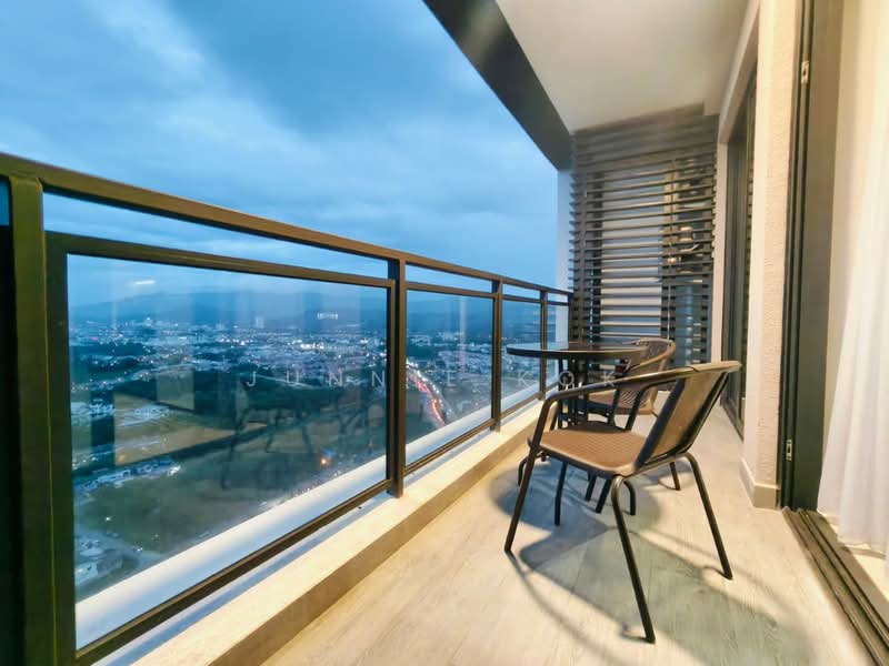 Condominium for Sale at Jesselton Twin Towers - Junnie Kok - Balcony - PropertyGuru.com.my