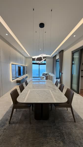 Service Residence for Sale at The Astaka @ 1 Bukit Senyum - KK Koh - Living Room - PropertyGuru.com.my