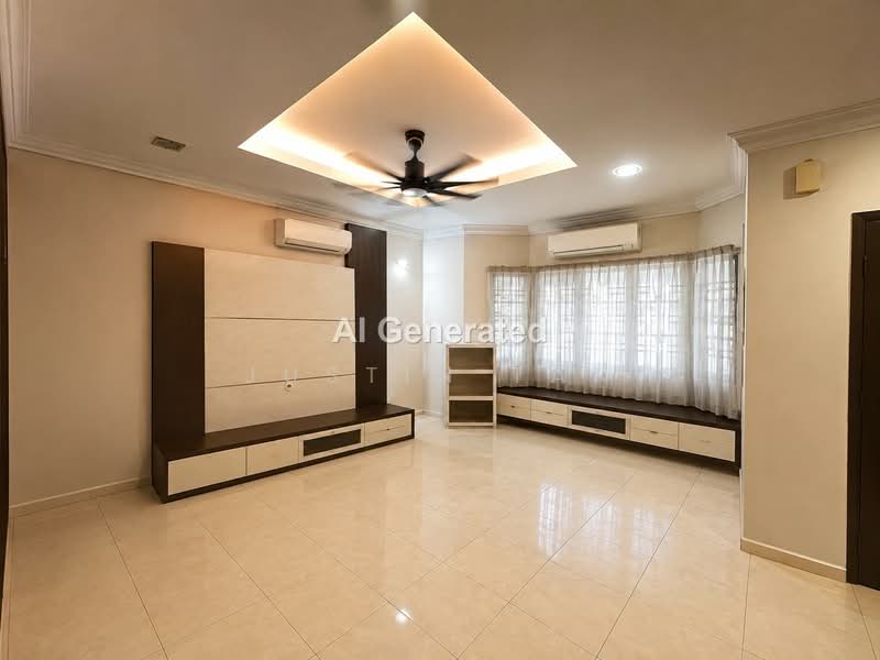 Rumah Teres 2-Tingkat untuk Dijual di Taman Bukit Mewah Fasa 9 (Kajang) - JUSTIN TAN - Living Room - PropertyGuru.com.my
