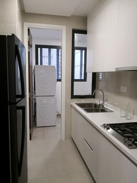 Kediaman Servis untuk Disewa di The Astaka @ 1 Bukit Senyum - See Yin . - Kitchen - PropertyGuru.com.my