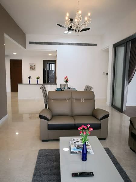 Kediaman Servis untuk Disewa di The Astaka @ 1 Bukit Senyum - See Yin . - Living Room - PropertyGuru.com.my